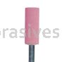 W-188, 1/2x1-1/2x1/8"sk, Mounted Point, Vitrified, PA/O