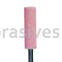 W-189, 1/2x2x1/8"sk, Mounted Point, Vitrified, PA/O