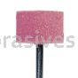 W-237, 1-1/2x1x1/4"sk, Mounted Stone, Vitrified, PA/O
