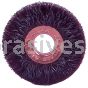 Weiler 35293 - 1-1/4" .008, 3/8" A.H. , Encapsulated Copper Center Crimped Wheel - 012382352936