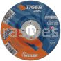Weiler 58073 5" x 1/4" TIGER ZIRC Type 27 Grinding Wheel Z24T 7/8" A.H. 6804 22 1000