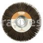 Weiler 53285 - 6" x 1" 1" A.H., 50 AO, Tiger Coated Abrasive Flap Wheel - 012382532857