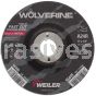Weiler 56466 - 5" x 1/4" A24R 7/8" A.H. Type 27 Grinding Wheel - 012382564667