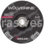 Weiler 56467 - 7" x 1/4" A24R 7/8" A.H. Type 27 Grinding Wheel - 012382564674