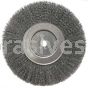 Weiler 01238 10" Narrow Face Crimped Wire Wheel .0104" Steel Fill 3/4" Arbor Hole