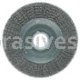 Weiler 03190 10" Wide Face Crimped Wire Wheel .0118" Steel Fill 2" Arbor Hole
