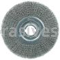 Weiler 06200 12" Medium Face Crimped Wire Wheel .020" Steel Fill 2" Arbor Hole