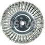 Weiler 08375 8" Standard Twist Knot Wire Wheel .0118" Stainless Steel Fill 5/8" Arbor Hole
