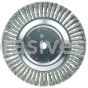 Weiler 08878 10" Cable Twist Knot Wire Wheel .023" Steel Fill 3/4" Arbor Hole