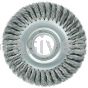 Weiler 09410 8" Standard Twist Knot Wire Wheel .0118" Steel Fill 2" Arbor Hole