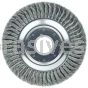 Weiler 09460 10" Standard Twist Knot Wire Wheel .0118" Steel Fill 2" Arbor Hole