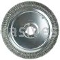 Weiler 09800 14" Extra High Density Standard Twist Knot Wire Wheel .020" Steel Fill 2" Arbor Hole