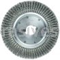 Weiler 09870 12" Standard Twist Knot Wire Wheel .023" Steel Fill 2" Arbor Hole