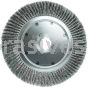 Weiler 09980 15" High Density Standard Twist Knot Wire Wheel .014" Steel Fill 2" Arbor Hole