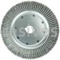 Weiler 09990 15" High Density Standard Twist Knot Wire Wheel .020" Steel Fill 2" Arbor Hole