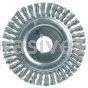Weiler 13234 Roughneck Jr. 4-1/2" Stringer Bead Wire Wheel .020" Steel Fill 7/8" Arbor Hole