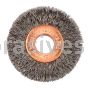 Weiler 15332 1-1/2" Small Diameter Crimped Wire Wheel .0118" Steel Fill 3/8" Arbor Hole