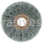 Weiler 15513 2-1/2" Small Diameter Crimped Wire Wheel .0118" Steel Fill 1/2"-3/8" Arbor Hole
