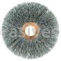 Weiler 15553 3" Small Diameter Crimped Wire Wheel .0104" Steel Fill 1/2" Arbor Hole