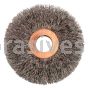 Weiler 15667 3" Small Diameter Crimped Wire Wheel .0118" Steel Fill 5/8" Arbor Hole