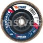 Weiler 50123 4-1/2" Tiger Ceramic Abrasive Flap Disc