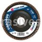 Weiler 51119V 4-1/2" Tiger Paw Flap Disc Conical Type 29 Phenolic Backing 40 Z 7/8" Arbor Hole Vending Ready