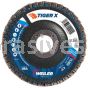 Weiler 51200 4-1/2" Tiger X Flap Disc Conical Type 29 Phenolic Backing 36 Z 7/8" Arbor Hole