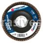 Weiler 51246 4-1/2" Tiger Paw Abrasive Flap Disc Angled Phenolic Backing 60 Z X-LOCK Arbor Hole