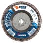 Weiler 51304 4-1/2 Tiger Angled Radial Zirc Flap Disc 60 Z 5/8-11 Nut