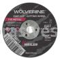 Weiler 56013 2" x .035" Wolverine Type 1 Cut-Off Wheel A60T 1/4" AH