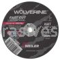 Weiler 56061 3" x .035" Wolverine Type 1 Cut-Off Wheel A60T 1/4" AH