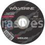 Weiler 56103 4-1/2" x 1/16" Wolverine Type 1 Cut-Off Wheel A60T 7/8" AH