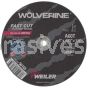 Weiler 56165 4" x .035" Wolverine Type 1 Cut-Off Wheel A60T 1/4" AH