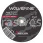 Weiler 56270 3" x 1/8" Wolverine Type 1 Cut-Off Wheel A36T 1/4" AH