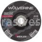 Weiler 56280 6" x 1/4" Wolverine Type 27 Grinding Wheel A24R 7/8" AH