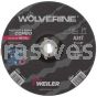 Weiler 56424 9" x 1/8" Wolverine Type 27 Cut/Grind Combo Wheel A24T 7/8" AH