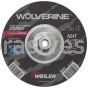 Weiler 56425 7" x 1/8" Wolverine Type 27 Cut/Grind Combo Wheel A24T 5/8"-11 Nut