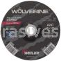 Weiler 56426 7" x 1/8" Wolverine Type 27 Cut/Grind Combo Wheel A24T 7/8" AH