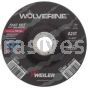 Weiler 56476 5" x 3/32" Wolverine Type 27 Cutting Wheel A24T 7/8" AH
