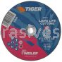 Weiler 57070 4" x .035" TIGER AO Type 1 Cut-Off Wheel A60T 3/8" AH