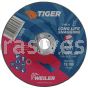 Weiler 57074 4" x 1/4" TIGER AO Type 27 Grinding Wheel A24T 3/8" AH