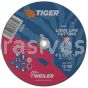 Weiler 57075 4" x .035" TIGER AO Type 1 Cut-Off Wheel A60T 1/4" AH