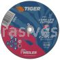Weiler 57076 4" x 1/16" TIGER AO Type 1 Cut-Off Wheel A36T 1/4" AH