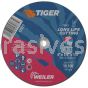 Weiler 57077 4" x 1/8" TIGER AO Type 1 Cutting Wheel A36T 1/4" AH