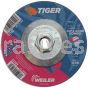 Weiler 57102 5" x 1/8" TIGER AO Type 27 Cut/Grind Combo Wheel A30S 5/8"-11 Nut