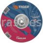 Weiler 57106 9" x 1/8" TIGER AO Type 27 Cut/Grind Combo Wheel A30S 5/8"-11 Nut