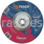 Weiler 57108 6" x 1/8" TIGER AO Type 27 Cut/Grind Combo Wheel A30S 5/8"-11 Nut