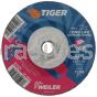 Weiler 57120 4-1/2" x 1/4" TIGER AO Type 27 Grinding Wheel A24R 5/8"-11 Nut