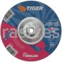 Weiler 57124 7" x 1/4" TIGER AO Type 27 Grinding Wheel A24R 5/8"-11 Nut