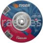Weiler 57134 7"x 1/4" TIGER AO Type 28 Grinding Wheel A24R 5/8"-11 Nut